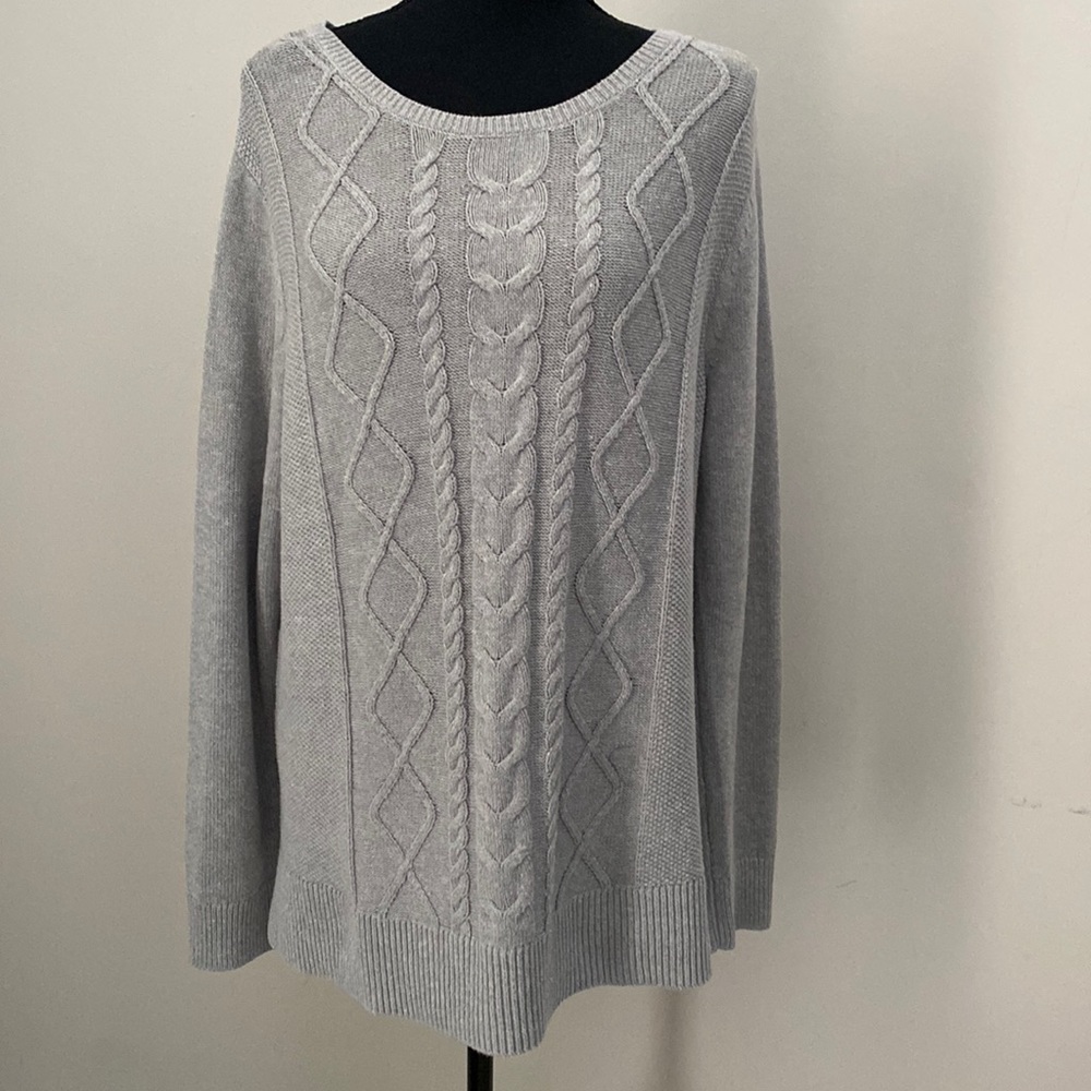 NEW. Karen Scott (core pullover), Knit Sweater. Size Large.